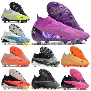 Geschenktas Kinderen Kinderen Hoge enkel Voetballaarzen Phantom GX Elite SG Cleats Neymar Acc GT2 Boy Girl Soccer Shoes Top Athletic Outdoor Trainers Botas de Futbol