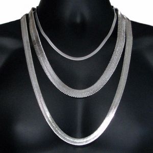 Chaîne en or à chevrons pour hommes Hip Hop 75 1 1 0 2 cm couleur or argent chaîne à chevrons collier de déclaration de haute qualité bijoux 2303