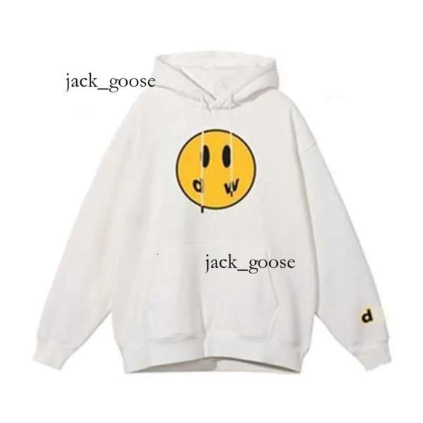 Sweat à capuche pour homme Bapes Sweat à capuche Draw House Shirt Draw Hoodiesweatshirts Yellow Man Retro Smiley Face Letters Sweatshirt Tshirt High Drews Hooded Essentialhoodies 231