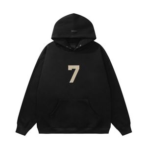 Sweat à capuche pour hommes Design Sweats à capuche pour hommes des années 90 Garçon Fille Flocage Lettre 7 Imprimer Sweatshirts Robe Veste 100% Pur Coton Casual Pull Lettre impression Taille US