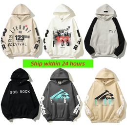 Heren hoodie designer hoodie ESS Pullover jas met lange mouwen Casual mode sweatshirt Losse buitensportjas Hoge kwaliteit paar bijpassende herfst-winterhoodies