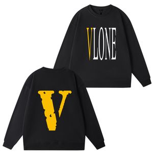 felpa con cappuccio da uomo felpe firmate Street t shirt vlone hip hop alfabeto felpe splash ink donne felpe trend plus size maglioni oversize felpa con cappuccio tee dhgate felpa con cappuccio