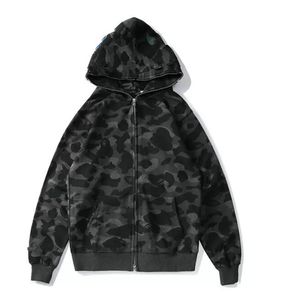 Heren Hoodie Volledige ritssluiting Hoodies voor vrouw Black camouflage jas Blue hoody sweatshirt sweatshirt man dames warme lange mouwen technisch vest