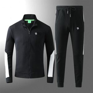 Mens Hoodie Jacket Sweatpant Automne Hiver Luxury Designer Survêtements Jogging Suits Casual Zipper Sportwear