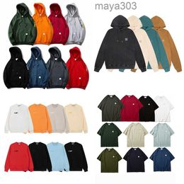 Sweat à capuche pour hommes Carhart Designer Pull à capuche Veste à capuche Lâche Hip Hop Manches longues Casual Imprimer Vêtements Carharttlys Short Sleeve ShirtGY5S GY5S