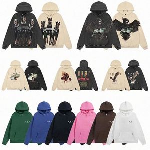 Heren hoodie sweatshirts hoodie ontwerper letterprint streetwear hoody top casual Amerikaanse trend lange mouw losse paar