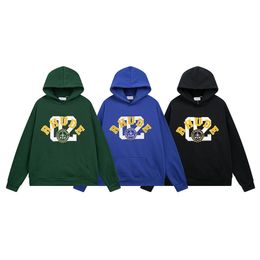 heren hoodie dameskleding dames hoodie europees amerikaans modemerk rhude retro label letter hoodie voor mannen dames Amerikaanse high street hoodie jas kleding