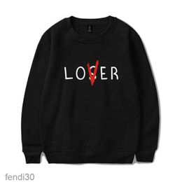 Hoodies pour hommes Bluza Pennywise Loser Lover Hoodie Pullover Casual Los / Ver Kpop Long Mancheve Movie It Losers Club Sweatshirts Men J9ct J9ct