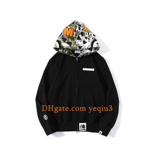 Heren hoodies Camouflage hoodie zip jas designer hoodie trui hoodies dames sportkleding sweatshirt streetwear Aziatische maat Unisex trui Ontwerp met volledige ritssluiting 39