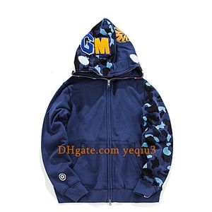 Heren hoodies Camouflage hoodie zip jas designer hoodie trui hoodies dames sportkleding sweatshirt streetwear Aziatische maat Unisex trui Ontwerp met volledige ritssluiting 34