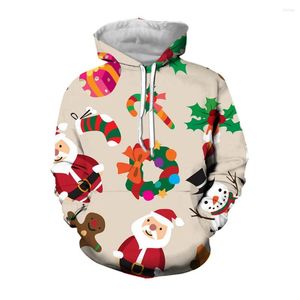 heren hoodies Designer herenhoodies casual kerstsweatshirts mode 3D-geprinte truien lente en herfst Super Dalian hoodies losse heren en dames