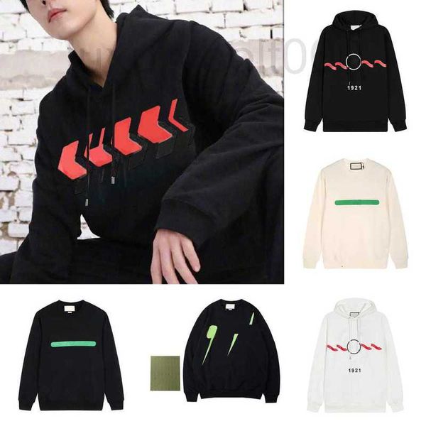 Sudaderas con capucha para hombre Sudadera con capucha geométrica de moda Casual Manga larga suelta Sudaderas de estilo callejero para mujer Diseñador Hombres Mujeres CEOG