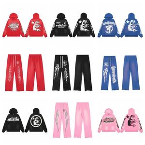 Heren Hoodies Hellstar Hoodie plus fleece voor mannen en vrouwen nieuwe herfst winter high street ins retro oude Amerikaanse szie s-xl c3dw