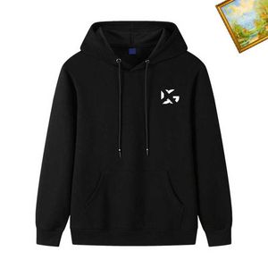 Heren hoodies hoodie sweatshirts heren ontwerper hoodie zwarte pullover sweatshirts mannen hoody losse lange mouw capuchon dames tops kleding