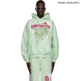 Sudaderas con capucha para hombre Sudadera con capucha Spider Mint Green Belinni Sportwear Ports Trajes con capucha 8vgk