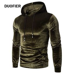 Mens Hoodies Sweatshirt Velours Lange Mouw Herfst Lente Casual Streetwear Jas Boy Effen Kleur Hooded Slanke Mannelijke Trainingspakken 210603