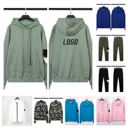 Sudaderas con capucha para hombre Sudaderas 1 Ston Stoneisland Cargo Iland Felpa Jumper Islamd Coat Sudadera con capucha para hombre Sudadera Chándal de piedra Doudoune St