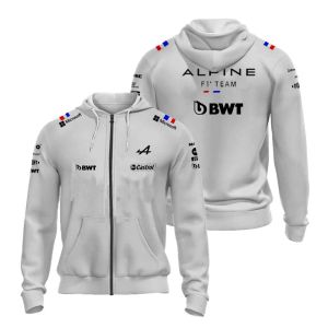 Heren Hoodies Sweatshirts 2023 Nieuwe F1 Jacket Hoodie Official Sale Racing Sports Zipper Shirt Dames Forma One Alpine Team Alonso Blue H Dhvza