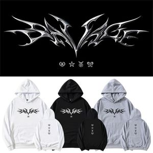 Heren Hoodies Sweatshirts AESPA KPOP SAVAGE Album Hoodies Sweatshirt Harajuku Gedrukte damesmannen Casual pullovers 220902