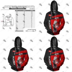 Sweats à capuche pour hommes Sweatshirts Aprilia Motorcycle Logo Veste Sportswear Modèle 3D Sweat-shirt Hip Hop Cool Sweat à capuche de haute qualité Harajuku Dro Dhb3J