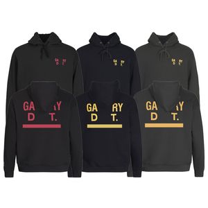 Sweats à capuche pour hommes Sweatshirts Sweats à capuche noirs Sweat à capuche Lettre Imprimer Hommes Sweat à capuche Lâche Plus Taille Pull Vêtements d'extérieur Designer Sweatshirts Ameri nouveauté