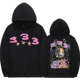 Hommes Hoodies Sweatshirts Bladee 333 Hip Hop Tendance Skate Drain Gang À Capuche Tops Unisexe Hipster Casual Sweat Hommes Femmes Mode Sens Artistique 230605