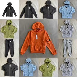 Hoodies pour hommes Sweatshirts CP Companys LensSsweater Top Sweathirt Sudadera Designer Sweater Zipper Fleece Pantalons de survêtement décontracté lâches oversize