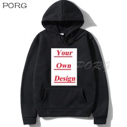 Heren Hoodies Sweatshirts Aangepaste hoodies Zwart Wit roze Red Gray Navy Blue Hoodie Streetwear Winter Mens Hoodies unisex hoodie polyester eigen patroon 230224