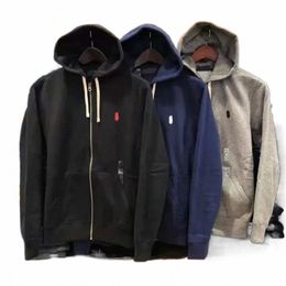 Sweats à capuche pour hommes Sweatshirts Designer Hommes Pull Zip Demi-Sweat à capuche Vestes de chevaux lâches Polo Mens Clothig Top Taille asiatique XXL m9eU #