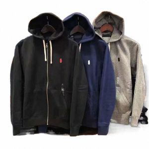 heren hoodies Sweatshirts Designer heren trui zip half Hoodie Losse paardenjassen polo herenkleding Top Aziatische maat XXL 75Yi #