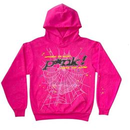 Hoodies pour hommes Sweatshirts Designer Spider Sweat à capuche Mens Mens Young Pink 555555 Men Femmes Sweat à sweat Hot Spider Net Sweatshirt Web Graphic Sweatshirts Pullous Hoo