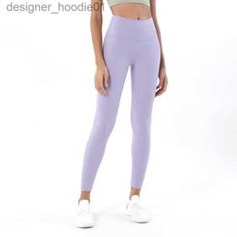 Heren Hoodies Sweatshirts Ontwerper Dames hoodie outfit uitlijnen legging broek Hoge taille strakke shorts Sport Gym Wear Legging Elastisch Fitness Dame Overall Panty L23