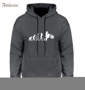 Sudaderas con capucha para hombre Sudaderas con capucha Dirtbike Evolution Motocross Sudadera con capucha Hombres Invierno Otoño Con capucha Homens Hip Hop Jerseys Cuello redondo Streetwear 230307