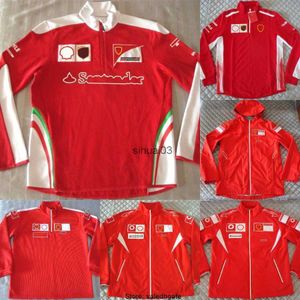 Sweats à capuche pour hommes F1 Ferari Veste Formule 1 Sweat-shirt décontracté de printemps