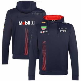 Sweat-shirt à capuche pour hommes, sweat-shirt F1, site officiel, combinaison de course, manteau d'extérieur, printemps et automne, nouvelle collection 2023