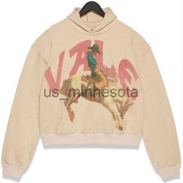 Sweats à capuche pour hommes Sweatshirts Industrie lourde Marque de mode Pull à capuche Femmes New European American Ins Broderie Totem Design Retro Hoodie Casual Jack J230818