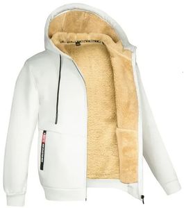 Heren Hoodies Sweatshirts Zware Wollen Winterjas Mannelijke Herfst en Warme Mode Casual Soild Doek Jassen voor Mannen Jas 231129