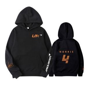 Sweats à capuche pour hommes Sweats Lando Norris Mclaren Team Racing Sweat à capuche de sport surdimensionné pour hommes et femmes Automne Hiver 220914