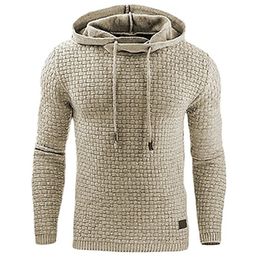 Heren hoodies sweatshirts mannen merk mannelijke geruite capuchon sweatshirt hoodie tracksuit zweet jas casual sportkleding m4xl drop 221007