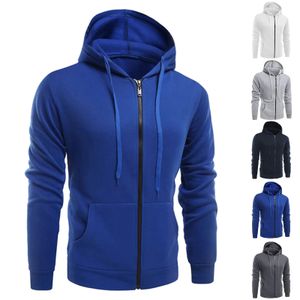 Sweats à capuche pour hommes Sweatshirts hommes polaire à capuche vestes zippées sweat-shirt graphique poche zippée sport manteaux d'extérieur décontracté quotidien Slim Pull 231016