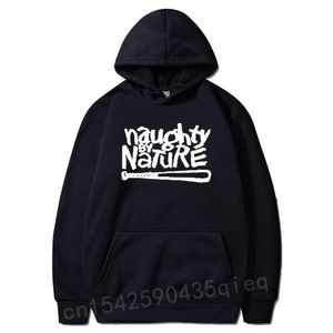 Heren Hoodies Sweatshirts Mannen Naughty by Nature Old School Hip Hop Rap Skateboardinger Muziekband jaren '90 Bboy Bgirl Sweatshirt Jas 230530