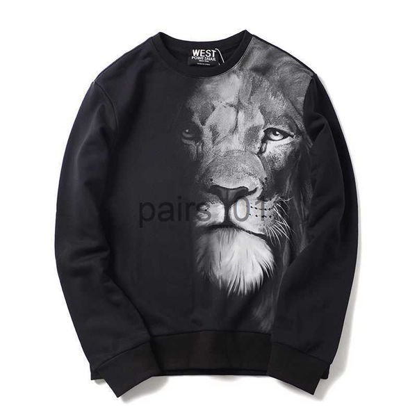 Sudaderas con capucha para hombre Sudaderas con capucha para hombre suéter con estampado Sudaderas Hip Hop Moda Jersey unisex Hombres Mujeres Animal Impreso Sudadera holgada Tamaño asiático multipl