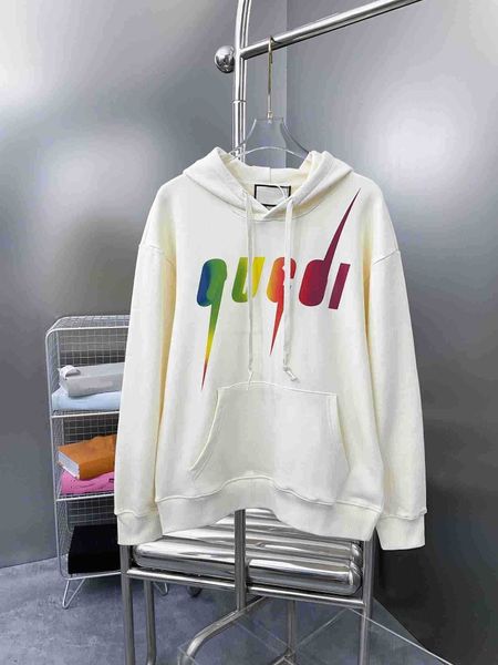 Sudaderas con capucha para hombre Sudaderas Diseñadores Hombres Mujeres Diseñador Carta Printe Sudadera Suéter Grueso Jersey Manga larga Streetwear Tamaño de Asia