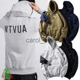 Hoodies pour hommes Sweatshirts pour hommes survêtements Hiver High Street WTAPS HOODIES CHORD BRODED BACK LETTRES CHOODY PAULOVEM