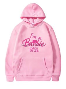 Hommes Hoodies Sweats Film Barbenheimer Rose Chaud Barbiees Femmes Hommes À Capuche Casual Automne Hiver Nouveaux Polaires Sweat Streetwear Homme Pull À J230818