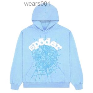 Hoodies pour hommes Sweatshirts New Sky Blue Hoodie Men Femmes 1 Hip Hop Young Thug World Wide 555555 Priving Pullover Hoody Light OVX4
