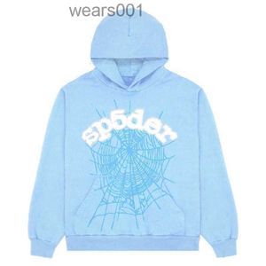 Hoodies pour hommes Sweatshirts New Sky Men Femmes 1 Hip Hop Young Thug Hoodie World Wide 555555 Priving Pullover Hoody Light Blue Ikqt