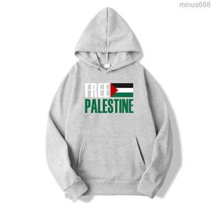 Mens Hoodies Sweatshirts Palestijnse kleding Palestijns Israëlische conflict verzet zich tegen boycots van Israels lange mouwen culturele shirts en vrouwelijke hoodies 2024 vrede