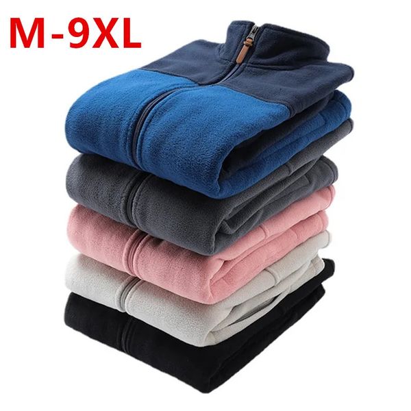 Pulls à capuche pour hommes sweats grande taille automne doux femmes polaire veste manteau hommes coupe-vent épais chaud hiver Sport vestes 231114