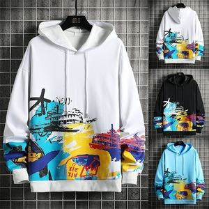 Heren Hoodies Sweatshirts Gedrukt Hoodies Mannen Mode Hip Hop Streetwear Sweatshirt Lichtgewicht Casual Hoodies Japan Stijl Harajuku Kleding Mannen 220902